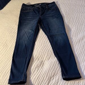 Old Navy Women's Dark Blue Skinny Jeans